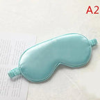 Portable Sleeping Eye Mask Cover Eye Patch Smooth Blindfold Rest Relax Eye Cover Soft And Comfortable Night Blindfold For Women Stevvex