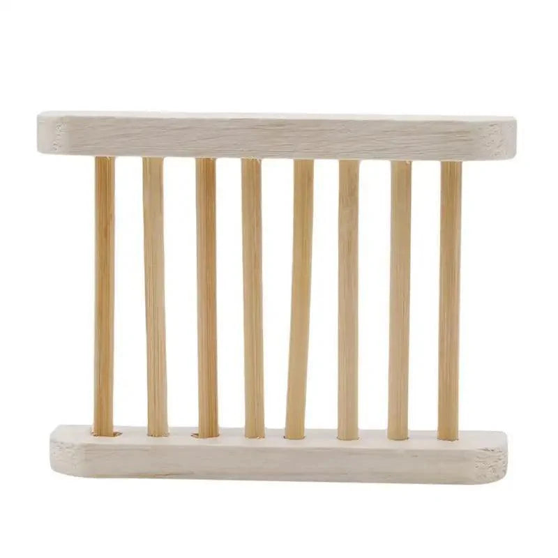 Portable Soap Dishes Natural Wood Soap Tray Holder Dish Storage Bath Shower Plate Home Bathroom Wash Soap Holder Home Bamboo Wood Soap Holder Bathroom Wooden Soap Case Hand Craft Bathtub Shower Dish Accessories Stevvex