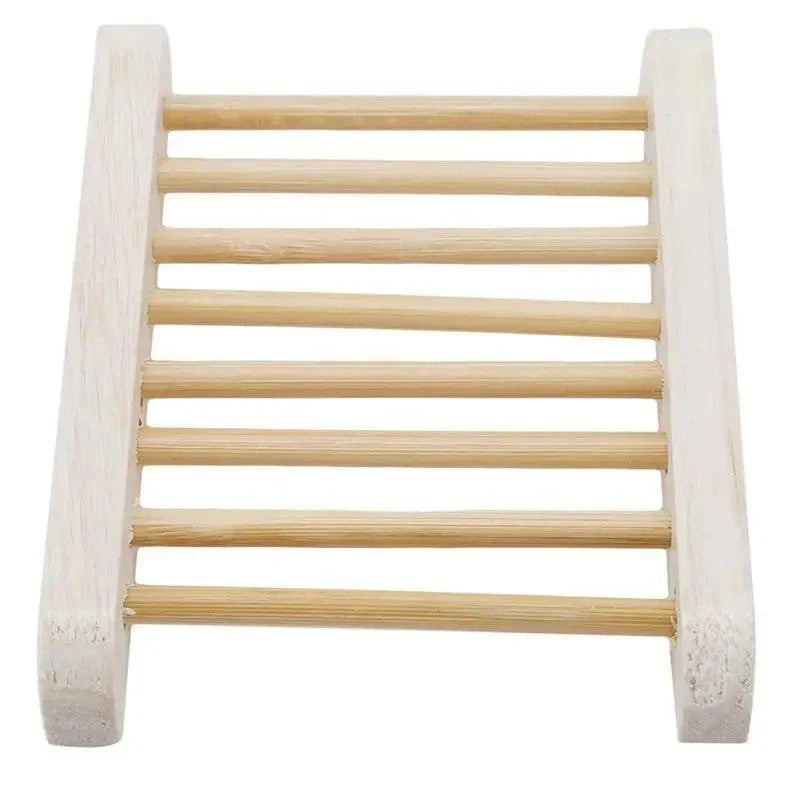 Portable Soap Dishes Natural Wood Soap Tray Holder Dish Storage Bath Shower Plate Home Bathroom Wash Soap Holder Home Bamboo Wood Soap Holder Bathroom Wooden Soap Case Hand Craft Bathtub Shower Dish Accessories Stevvex