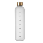 Portable Space Cup Sports Water Bottle Fruit Lemon Juice Drinking Bottle Outdoor travel camping plastic cup beverage utensils Motivational Water Bottle with Time Marker to Drink Reusable Plastic Bottle with BPA Free for Gym and Sports Stevvex