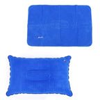 Portable Ultralight Inflatable PVC Nylon Air Pillows Camping Sleep Cushion Travel Hiking Beach Car Plane Head Rest Camp Gears Convenient Ultralight Inflatable Air Pillow Sleep Cushion Travel Bedroom Hiking Beach Car Plane Ultralight Inflatable Pillow Stevvex