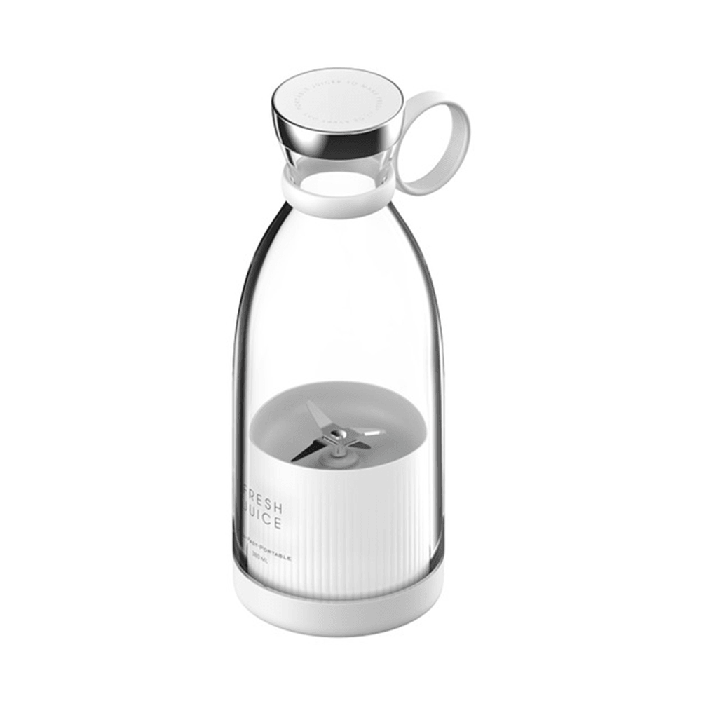 Portable White Blender Powered Blender Electric Juicer Mini Blender Multifunction Juice Maker Machine Blender Smoothies Juice Mixer Stevvex