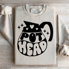 Pot Head Coffee Sweatshirt Peachy Sunday