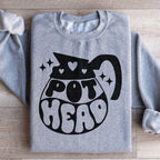 Pot Head Coffee Sweatshirt Peachy Sunday