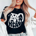 Pot Head Coffee Tee - SJB-DIAMOND ELITES