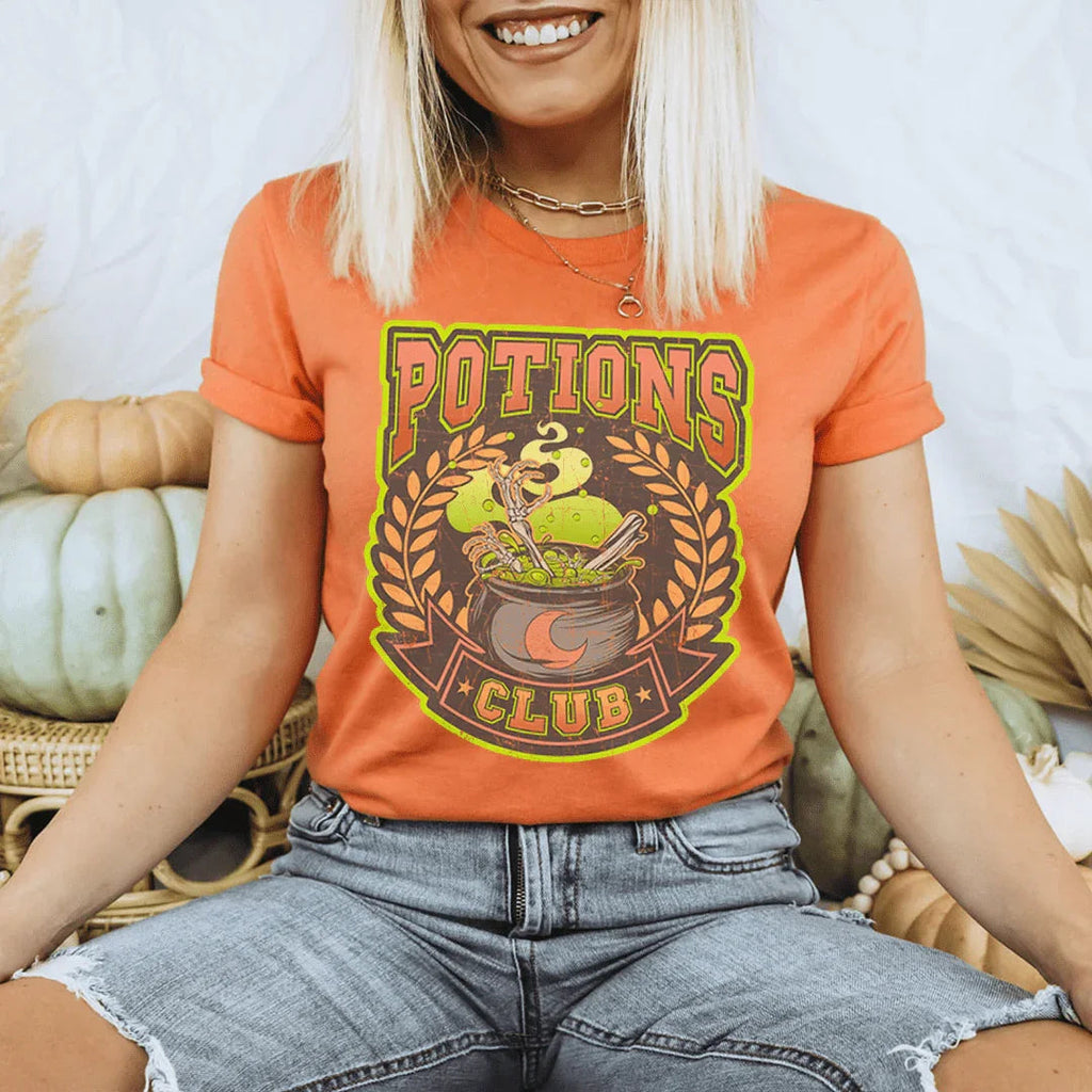 Potions Club Tee Peachy Sunday