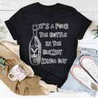 Pour The Bottle In The Bucket Tee Peachy Sunday