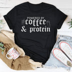 Powered By Coffee Tee Peachy Sunday