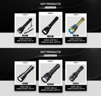 Powerful LED Rechargeable Dive Flashlight Cree Diving Flashlight Underwater Waterproof  High Lumen LED Scuba Diving  Torch Flashlight For Scuba Diving Underwater Torch Stevvex
