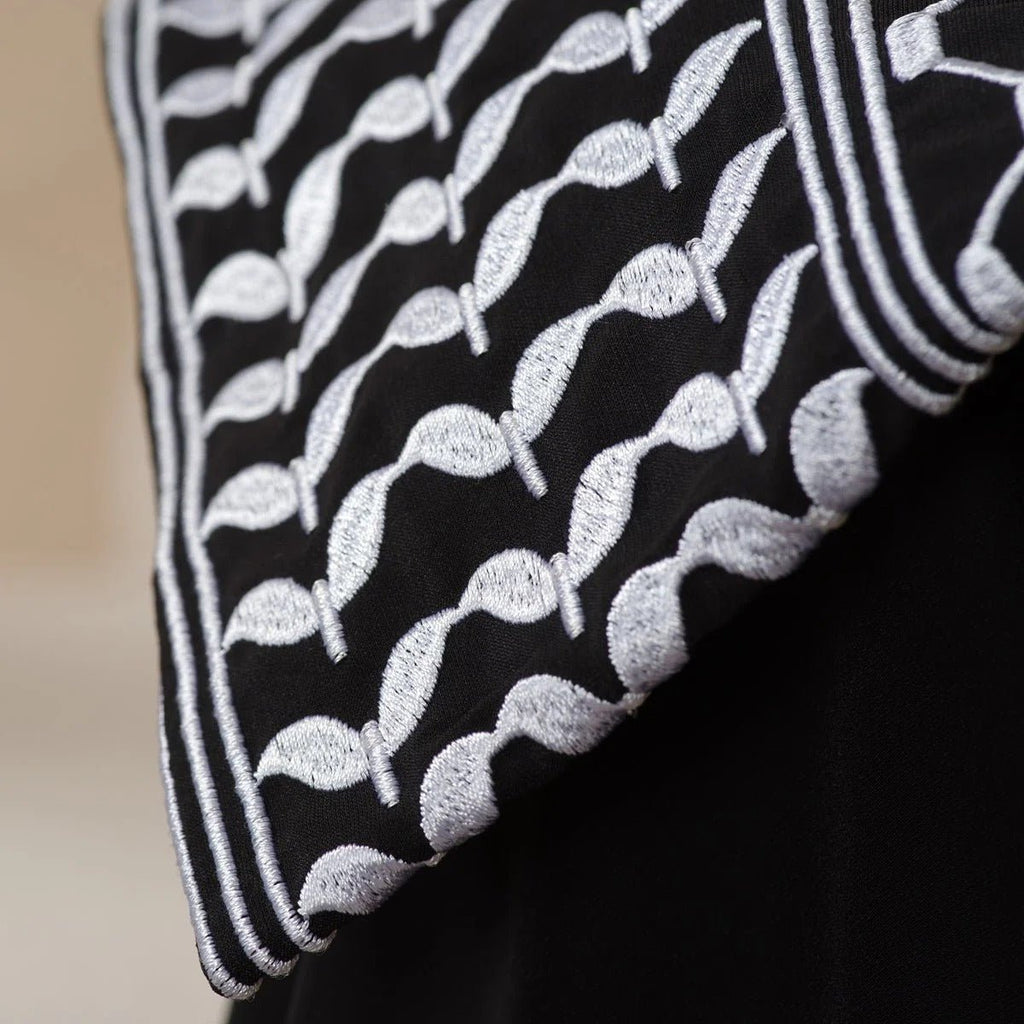 Prayer Abaya With Integrated Headscarf | Prayer Dress for Muslim Women (MJ018)