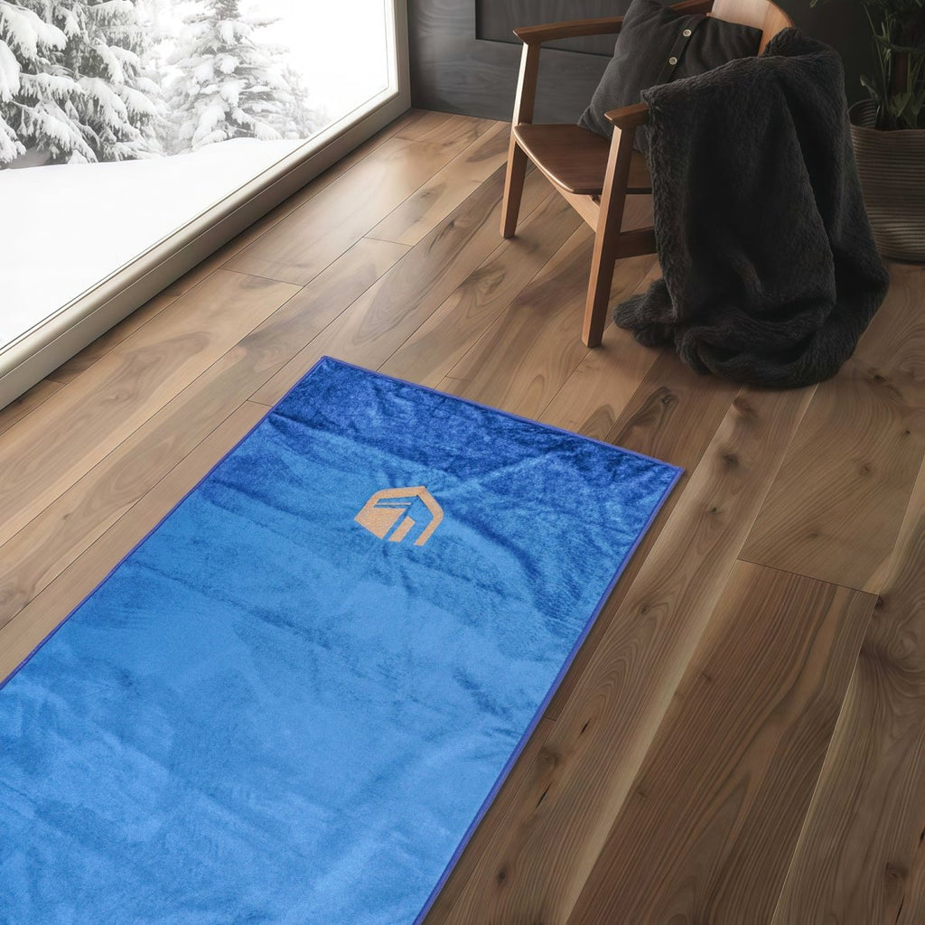 Premium German Velvet Travel Prayer Mat – Waterproof Compact Hypoallergenic Prayer Mat (MR080)