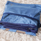 Premium German Velvet Travel Prayer Mat – Waterproof Compact Hypoallergenic Prayer Mat (MR080)
