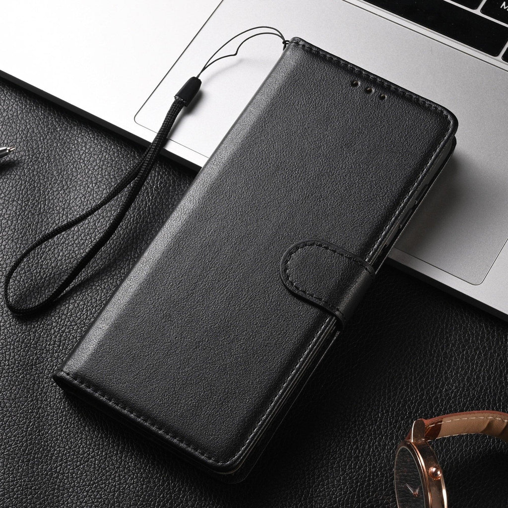 Premium PU /  Leather Case Magnetic Closure Protective Flip Wallet Case Cover Leather Case for Xiaomi Redmi Note 11S 10 10S 9 9S 9T 8T 8 7 6 5 5A Pro Max 4X 9A 8A 7A 6A POCO X3 NFC Flip Wallet Stevvex