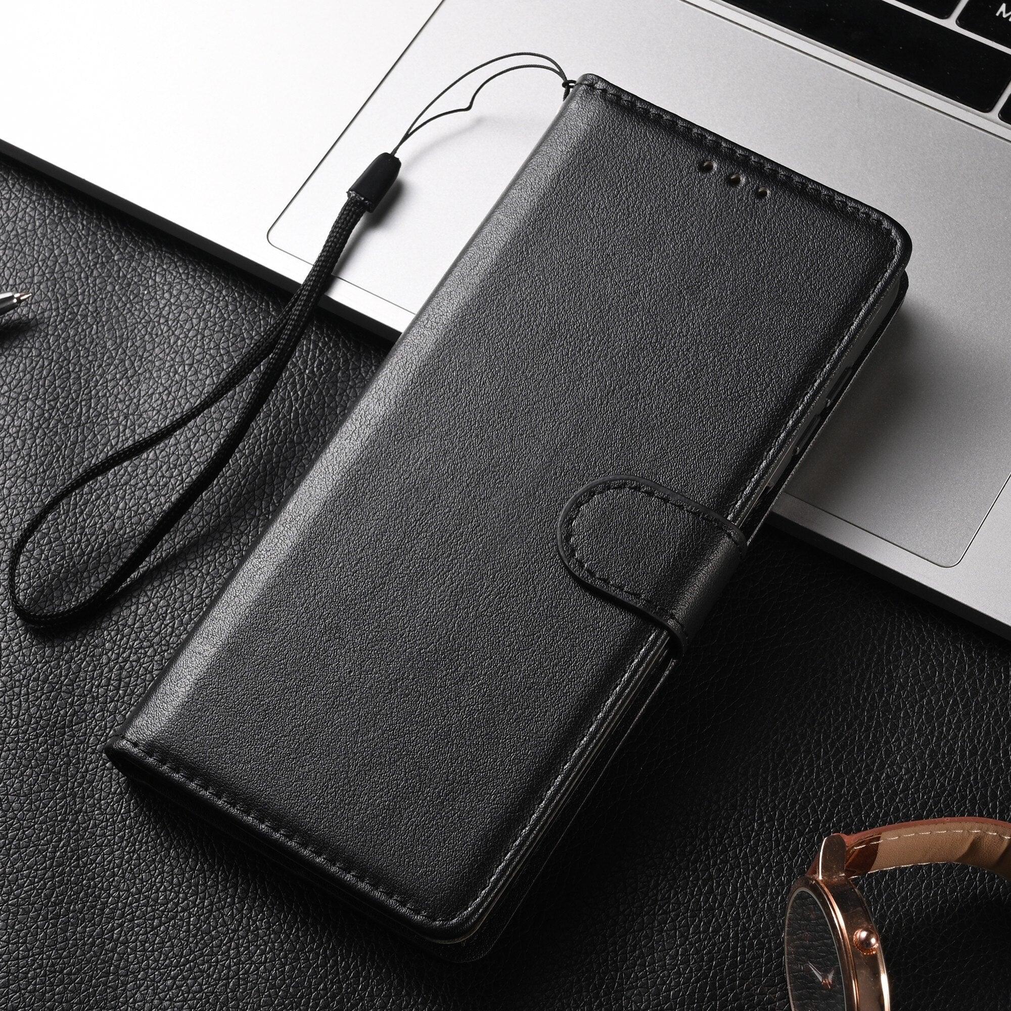 Premium PU /  Leather Case Magnetic Closure Protective Flip Wallet Case Cover Leather Case for Xiaomi Redmi Note 11S 10 10S 9 9S 9T 8T 8 7 6 5 5A Pro Max 4X 9A 8A 7A 6A POCO X3 NFC Flip Wallet Stevvex