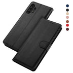 Premium PU /  Leather Case Magnetic Closure Protective Flip Wallet Case Cover Leather Case for Xiaomi Redmi Note 11S 10 10S 9 9S 9T 8T 8 7 6 5 5A Pro Max 4X 9A 8A 7A 6A POCO X3 NFC Flip Wallet Stevvex