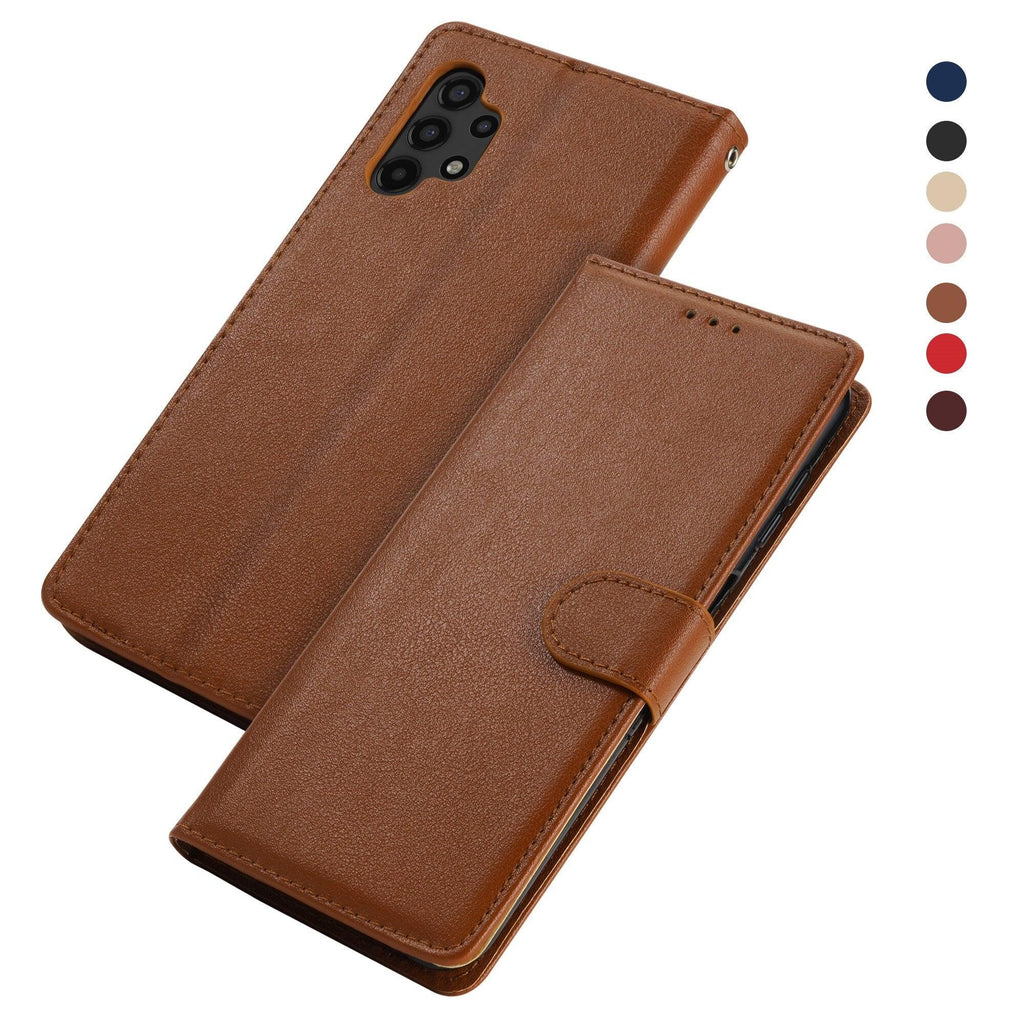 Premium PU /  Leather Case Magnetic Closure Protective Flip Wallet Case Cover Leather Case for Xiaomi Redmi Note 11S 10 10S 9 9S 9T 8T 8 7 6 5 5A Pro Max 4X 9A 8A 7A 6A POCO X3 NFC Flip Wallet Stevvex