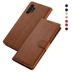 Premium PU /  Leather Case Magnetic Closure Protective Flip Wallet Case Cover Leather Case for Xiaomi Redmi Note 11S 10 10S 9 9S 9T 8T 8 7 6 5 5A Pro Max 4X 9A 8A 7A 6A POCO X3 NFC Flip Wallet Stevvex