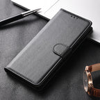 Premium PU /  Leather Case Magnetic Closure Protective Flip Wallet Case Cover Leather Case for Xiaomi Redmi Note 11S 10 10S 9 9S 9T 8T 8 7 6 5 5A Pro Max 4X 9A 8A 7A 6A POCO X3 NFC Flip Wallet Stevvex