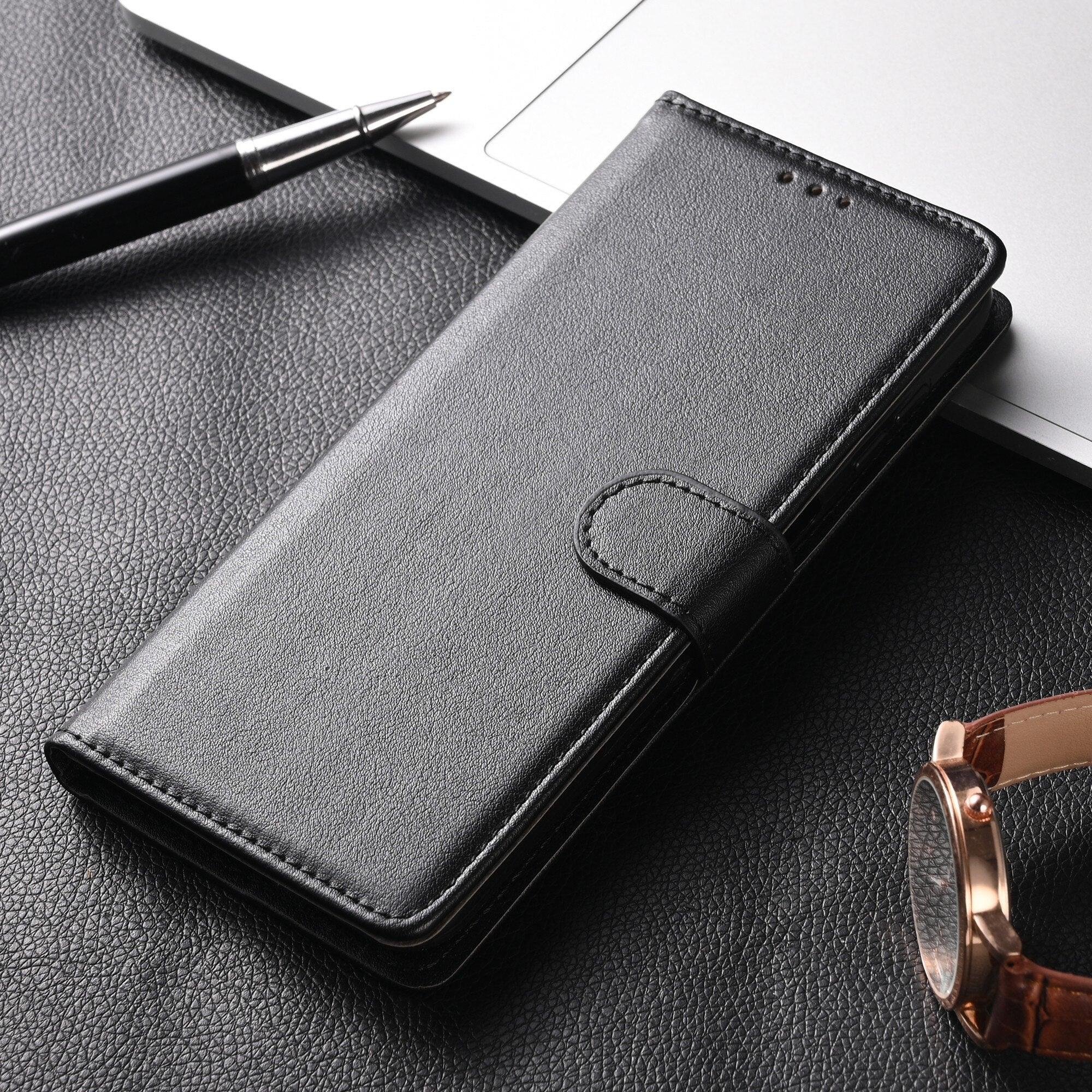 Premium PU /  Leather Case Magnetic Closure Protective Flip Wallet Case Cover Leather Case for Xiaomi Redmi Note 11S 10 10S 9 9S 9T 8T 8 7 6 5 5A Pro Max 4X 9A 8A 7A 6A POCO X3 NFC Flip Wallet Stevvex