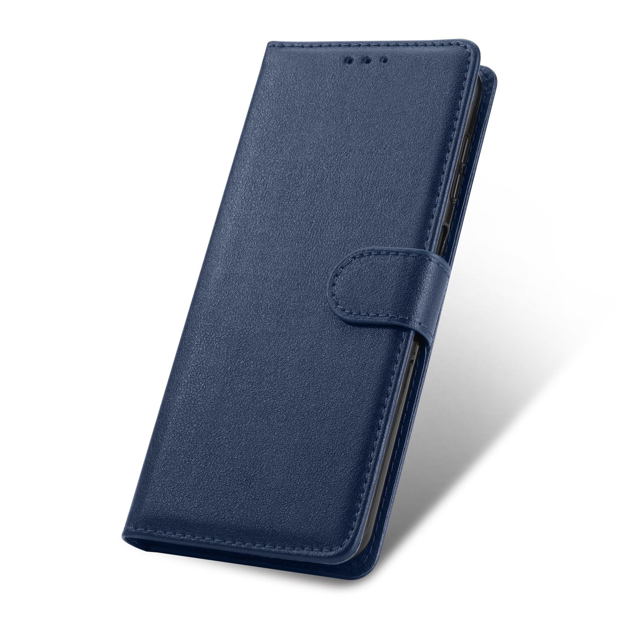 Premium PU /  Leather Case Magnetic Closure Protective Flip Wallet Case Cover Leather Case for Xiaomi Redmi Note 11S 10 10S 9 9S 9T 8T 8 7 6 5 5A Pro Max 4X 9A 8A 7A 6A POCO X3 NFC Flip Wallet Stevvex