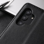 Premium PU /  Leather Case Magnetic Closure Protective Flip Wallet Case Cover Leather Case for Xiaomi Redmi Note 11S 10 10S 9 9S 9T 8T 8 7 6 5 5A Pro Max 4X 9A 8A 7A 6A POCO X3 NFC Flip Wallet Stevvex