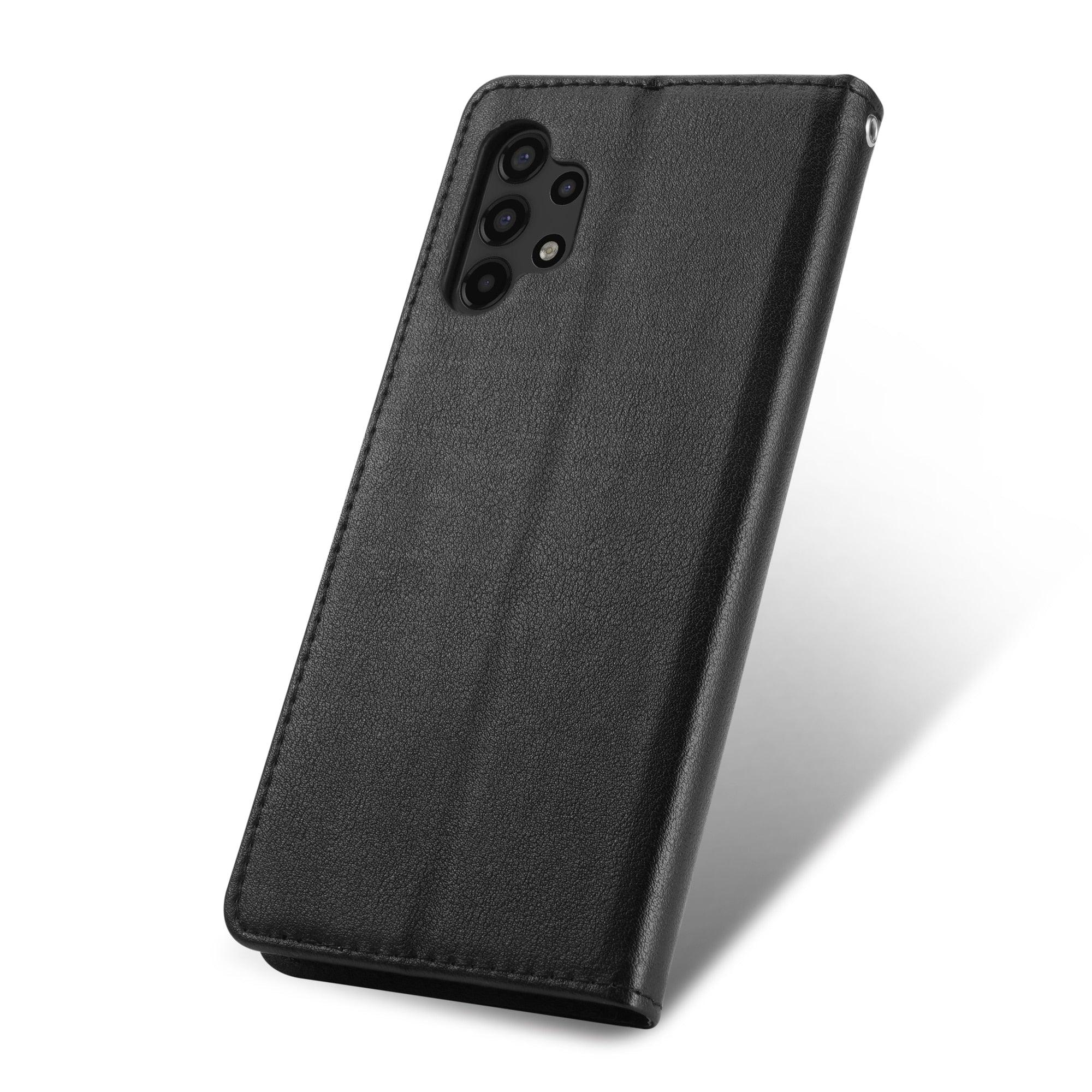 Premium PU /  Leather Case Magnetic Closure Protective Flip Wallet Case Cover Leather Case for Xiaomi Redmi Note 11S 10 10S 9 9S 9T 8T 8 7 6 5 5A Pro Max 4X 9A 8A 7A 6A POCO X3 NFC Flip Wallet Stevvex