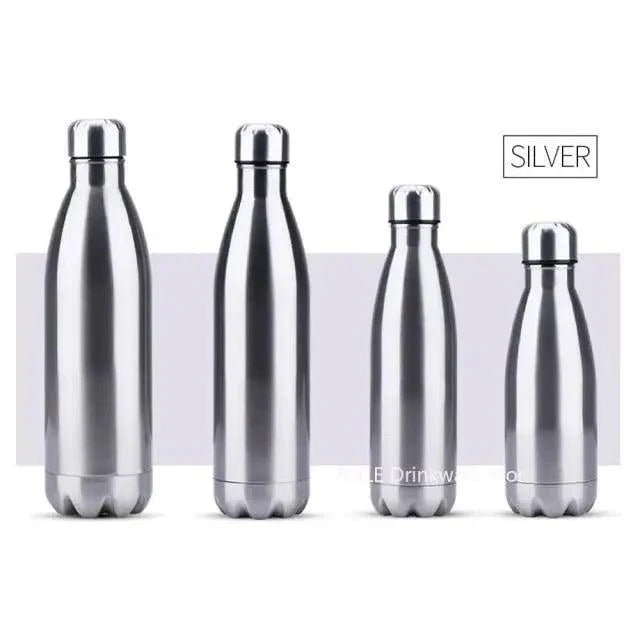 Premium Quality 350/500/750/1000ml Double-wall Creative BPA free Water Bottle Stainless Steel Beer Tea Coffee Portable Sport Vacuum thermos Stevvex