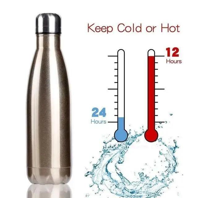 Premium Quality 350/500/750/1000ml Double-wall Creative BPA free Water Bottle Stainless Steel Beer Tea Coffee Portable Sport Vacuum thermos Stevvex