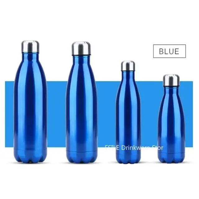 Premium Quality 350/500/750/1000ml Double-wall Creative BPA free Water Bottle Stainless Steel Beer Tea Coffee Portable Sport Vacuum thermos Stevvex
