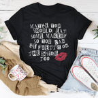 Pretty On The Inside Tee Peachy Sunday