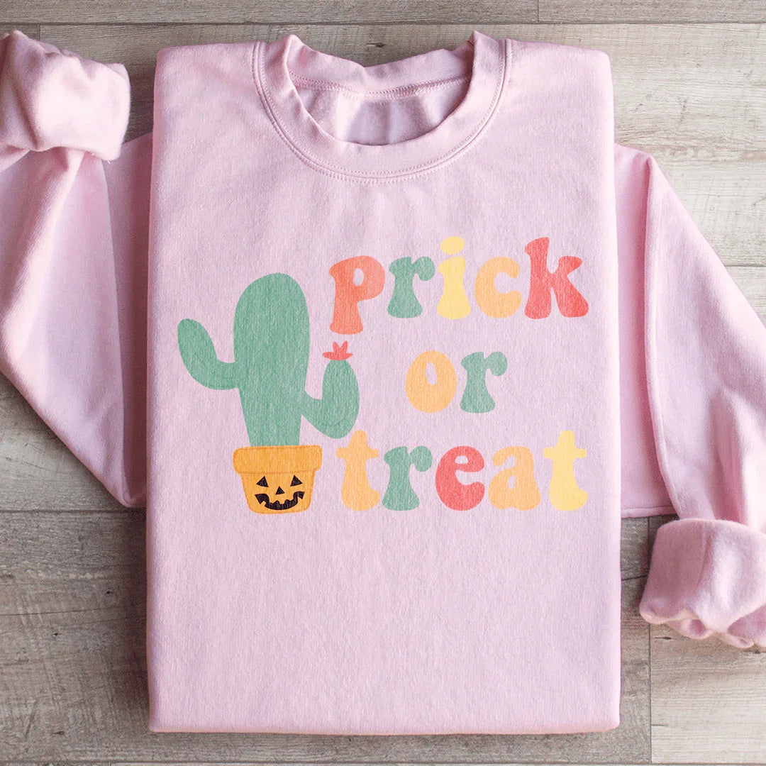 Prick Or Treat Sweatshirt Peachy Sunday