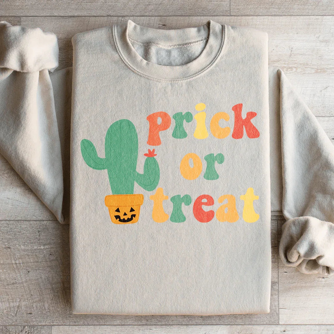 Prick Or Treat Sweatshirt Peachy Sunday
