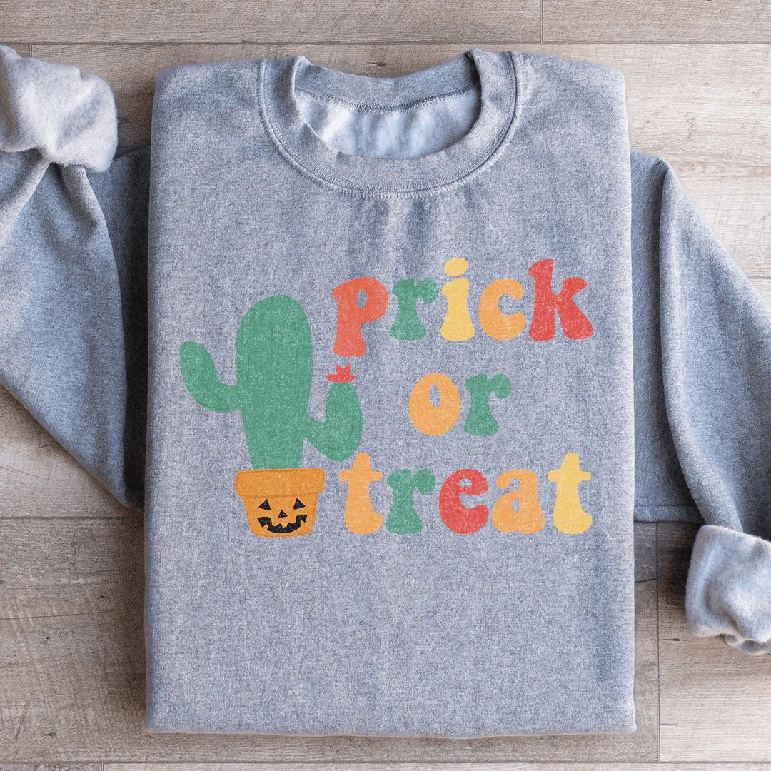 Prick Or Treat Sweatshirt Peachy Sunday