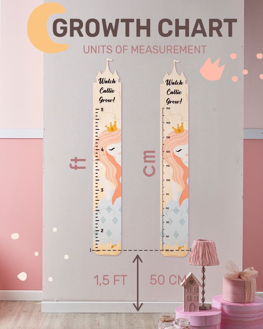 Princess Height Chart - SJB-DIAMOND ELITES
