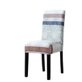 Print Pattened Dining Chair Cover Spandex Elastic Chair Slipcover Stretch Case For Chairs Wedding Hotel Banquet  Fit Stretch Short Dining Room Chair Covers with Printed Pattern Banquet Chair Seat Protector Slipcover For Home Party Hotel Wedding Ceremony Stevvex