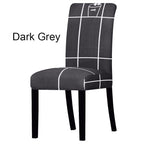 Printed Chair Cover Economical and Practical Stretch Seat Cover Slipcovers Big Elastic Washable Dining Chairs Beach Chairs Removable Washable Short Parsons Kitchen Chair Covers Protector for Dining Room Hote Stevvex