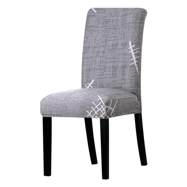 Printed Chair Cover Economical and Practical Stretch Seat Cover Slipcovers Big Elastic Washable Dining Chairs Beach Chairs Removable Washable Short Parsons Kitchen Chair Covers Protector for Dining Room Hote Stevvex