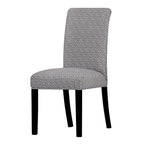 Printed Chair Cover Economical and Practical Stretch Seat Cover Slipcovers Big Elastic Washable Dining Chairs Beach Chairs Removable Washable Short Parsons Kitchen Chair Covers Protector for Dining Room Hote Stevvex