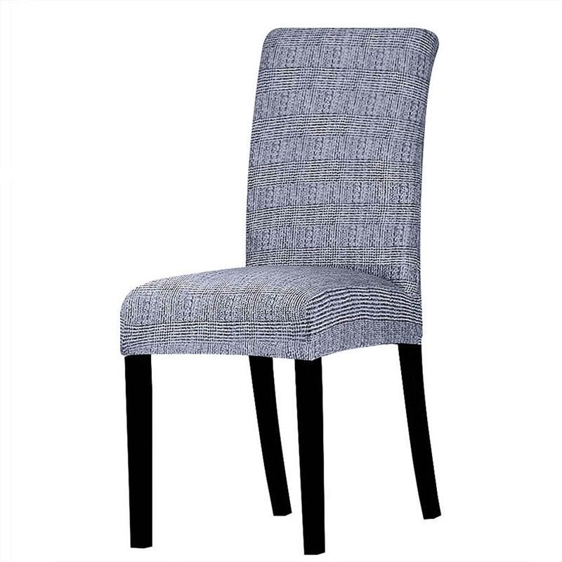 Printed Chair Cover Economical and Practical Stretch Seat Cover Slipcovers Big Elastic Washable Dining Chairs Beach Chairs Removable Washable Short Parsons Kitchen Chair Covers Protector for Dining Room Hote Stevvex