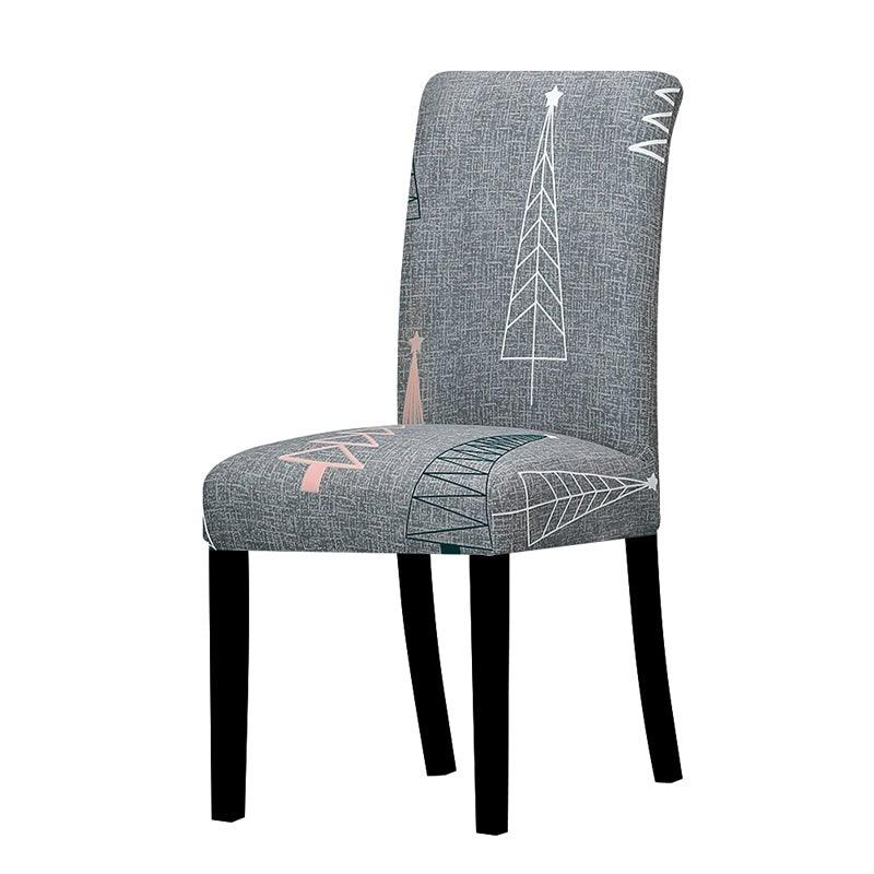 Printed Chair Cover Economical and Practical Stretch Seat Cover Slipcovers Big Elastic Washable Dining Chairs Beach Chairs Removable Washable Short Parsons Kitchen Chair Covers Protector for Dining Room Hote Stevvex