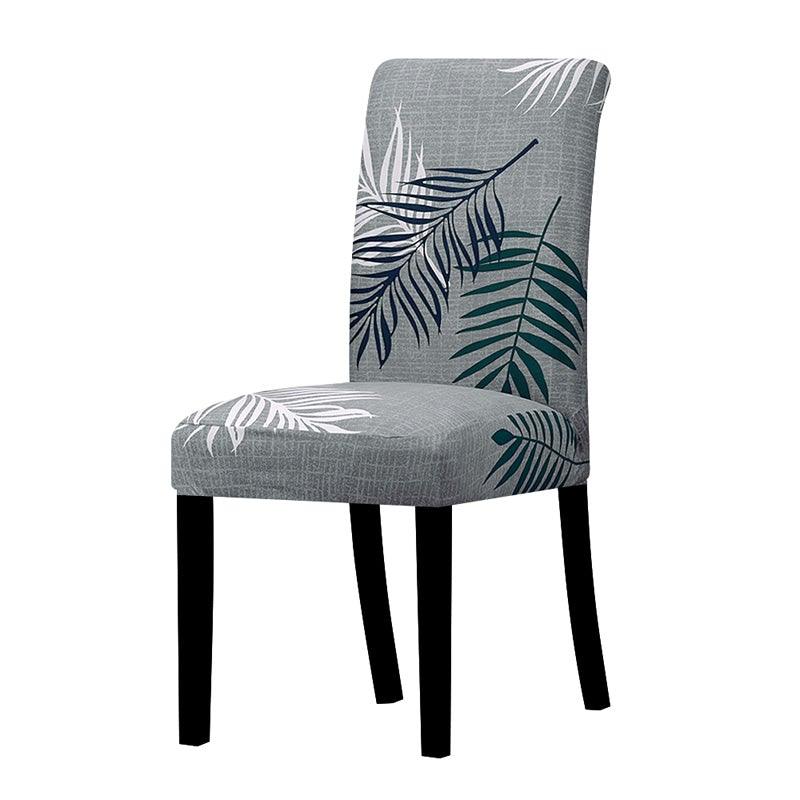 Printed Chair Cover Economical and Practical Stretch Seat Cover Slipcovers Big Elastic Washable Dining Chairs Beach Chairs Removable Washable Short Parsons Kitchen Chair Covers Protector for Dining Room Hote Stevvex
