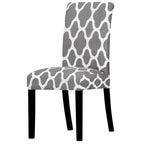Printed Chair Cover Economical and Practical Stretch Seat Cover Slipcovers Big Elastic Washable Dining Chairs Beach Chairs Removable Washable Short Parsons Kitchen Chair Covers Protector for Dining Room Hote Stevvex