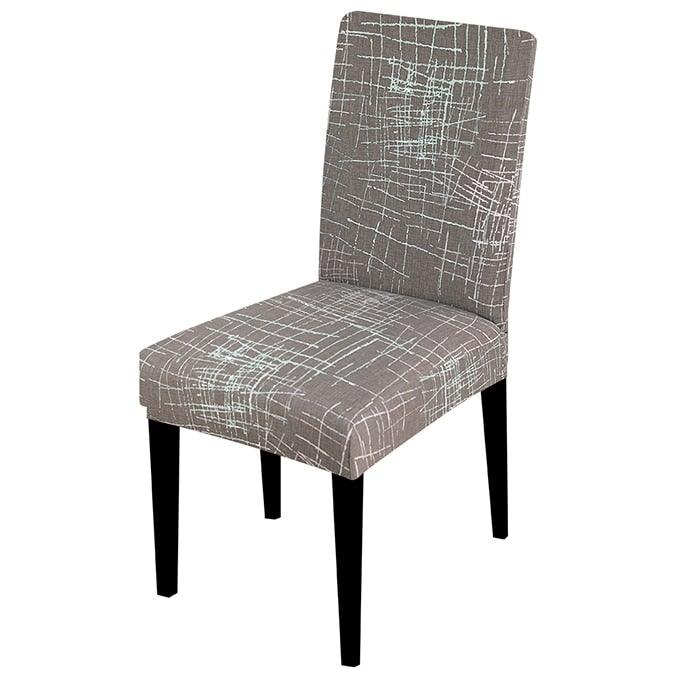 Printed Chair Cover Spandex Stretch Slipcovers Elastic Chair Covers Dining Banquet Home Hotel Weddings Christmas Seat Protector Super Fit Slipcover Stretch Removable Washable Soft Spandex Fabric For Home Hotel Dining Room Ceremony Banquet Wedding Party Stevvex