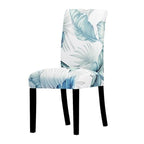 Printed Chair Cover Spandex Stretch Slipcovers Elastic Chair Covers Dining Banquet Home Hotel Weddings Christmas Seat Protector Super Fit Slipcover Stretch Removable Washable Soft Spandex Fabric For Home Hotel Dining Room Ceremony Banquet Wedding Party Stevvex