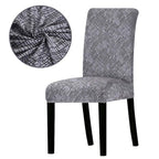 Printed Chair Cover Washable Removable Big Elastic Seat Arm Covers Slipcovers Stretch For Banquet Hotel Printed Dining Chair Slipcovers, Removable Washable Soft Spandex Stretch Chair Covers Banquet Chair Stevvex