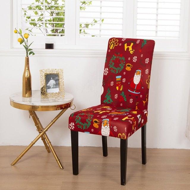 Printed Chair Cover Washable Removable Big Elastic Seat Arm Covers Slipcovers Stretch For Banquet Hotel Printed Dining Chair Slipcovers, Removable Washable Soft Spandex Stretch Chair Covers Banquet Chair Stevvex