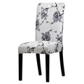 Printed Chair Cover Washable Removable Big Elastic Seat Arm Covers Slipcovers Stretch For Banquet Hotel Printed Dining Chair Slipcovers, Removable Washable Soft Spandex Stretch Chair Covers Banquet Chair Stevvex