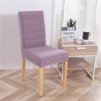 Printed Modern Chair Cover Spandex Stretch Elastic Chair Covers Seat Cover For Dining Room Hotel Wedding Banquet Cover Printed Stretchable Parson Chair Covers for Dining Room Pattern Stretch Dining Chair Slipcover Washable Removable for Kitchen Stevvex