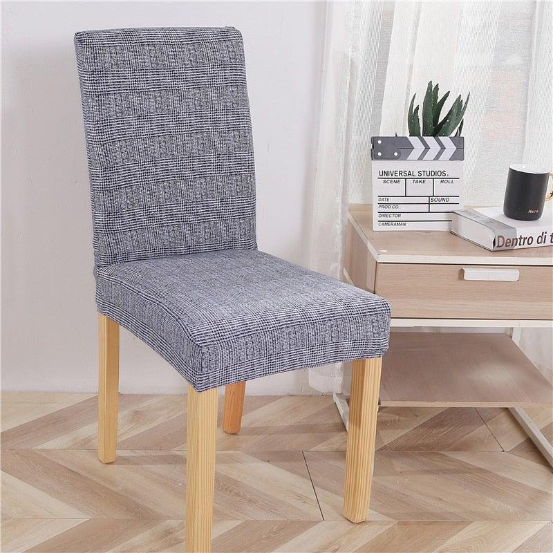 Printed Modern Chair Cover Spandex Stretch Elastic Chair Covers Seat Cover For Dining Room Hotel Wedding Banquet Cover Printed Stretchable Parson Chair Covers for Dining Room Pattern Stretch Dining Chair Slipcover Washable Removable for Kitchen Stevvex