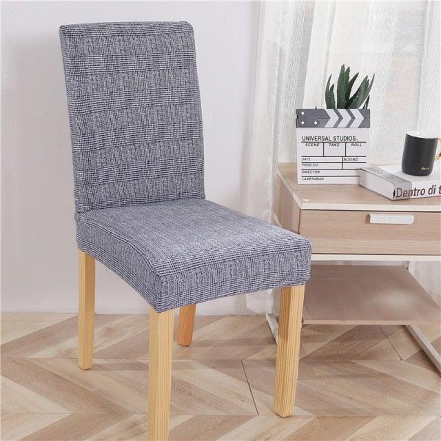 Printed Modern Chair Cover Spandex Stretch Elastic Chair Covers Seat Cover For Dining Room Hotel Wedding Banquet Cover Printed Stretchable Parson Chair Covers for Dining Room Pattern Stretch Dining Chair Slipcover Washable Removable for Kitchen Stevvex